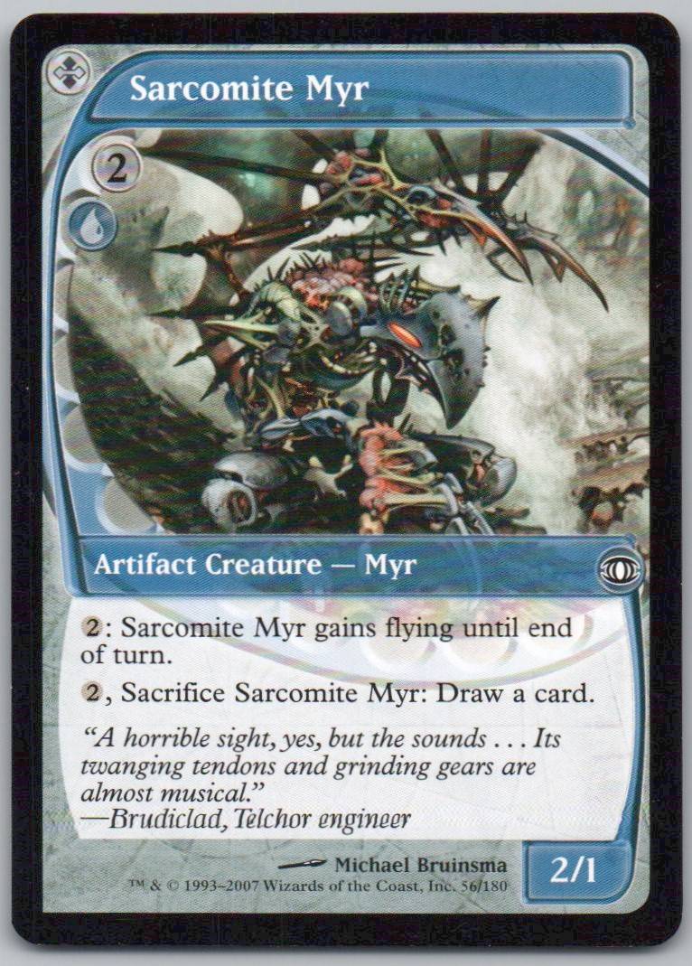 Sarcomite Myr 56 Normal Artifact Card - Future Sight