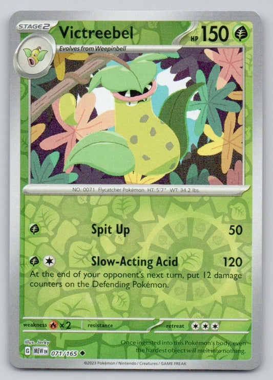 Victreebel 071 REV Card - 151
