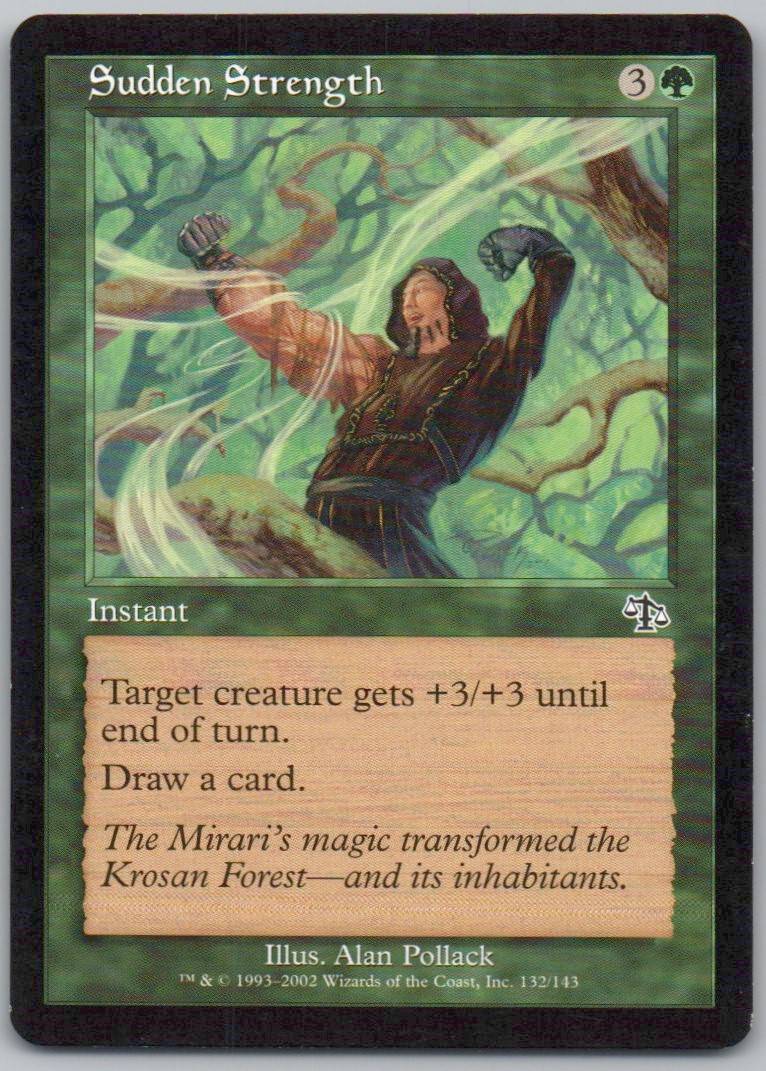 Sudden Strength 132 Normal Instant Card - Judgment