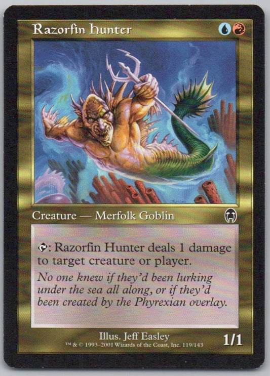 Razorfin Hunter 119 Normal Creature Card - Apocalypse