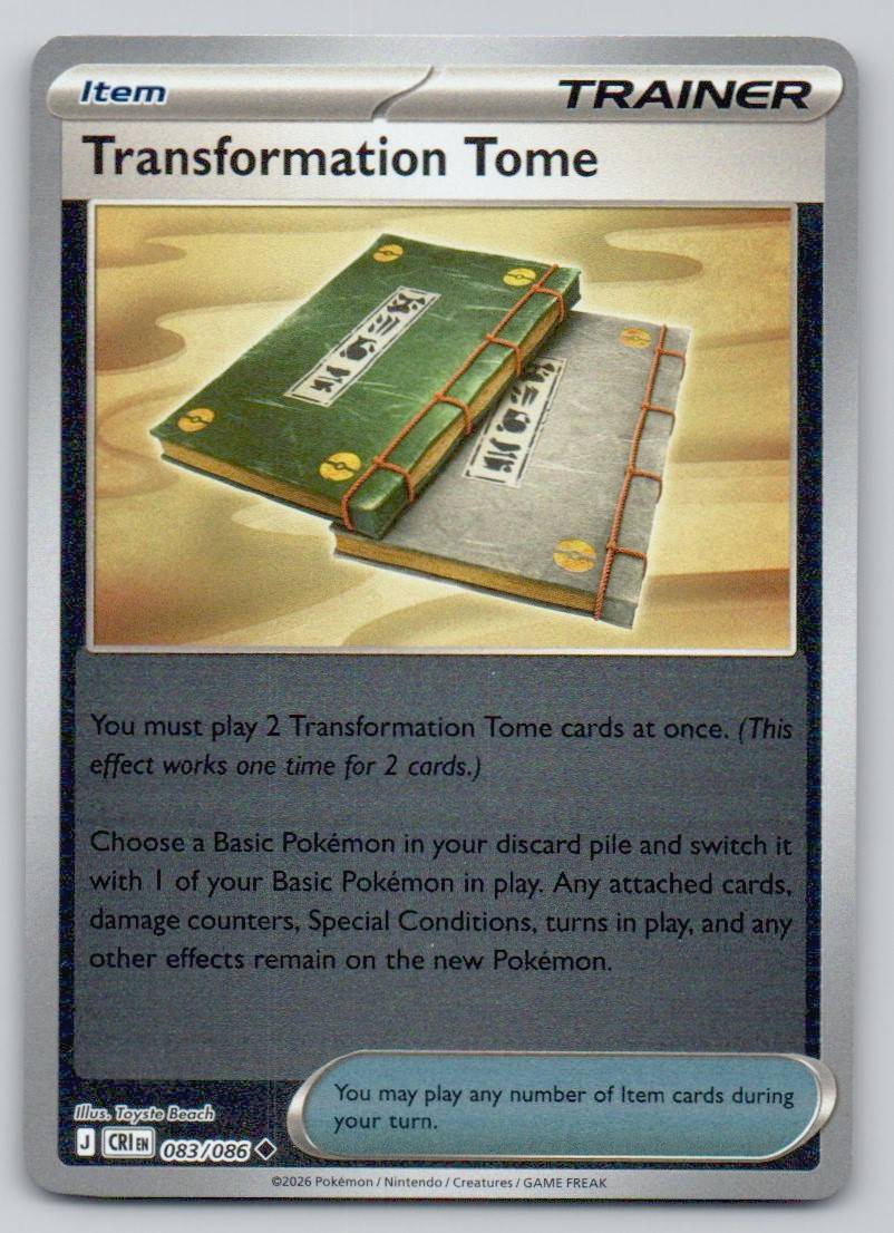 Transformation Tome 083 REV Card - ME04: Chaos Rising