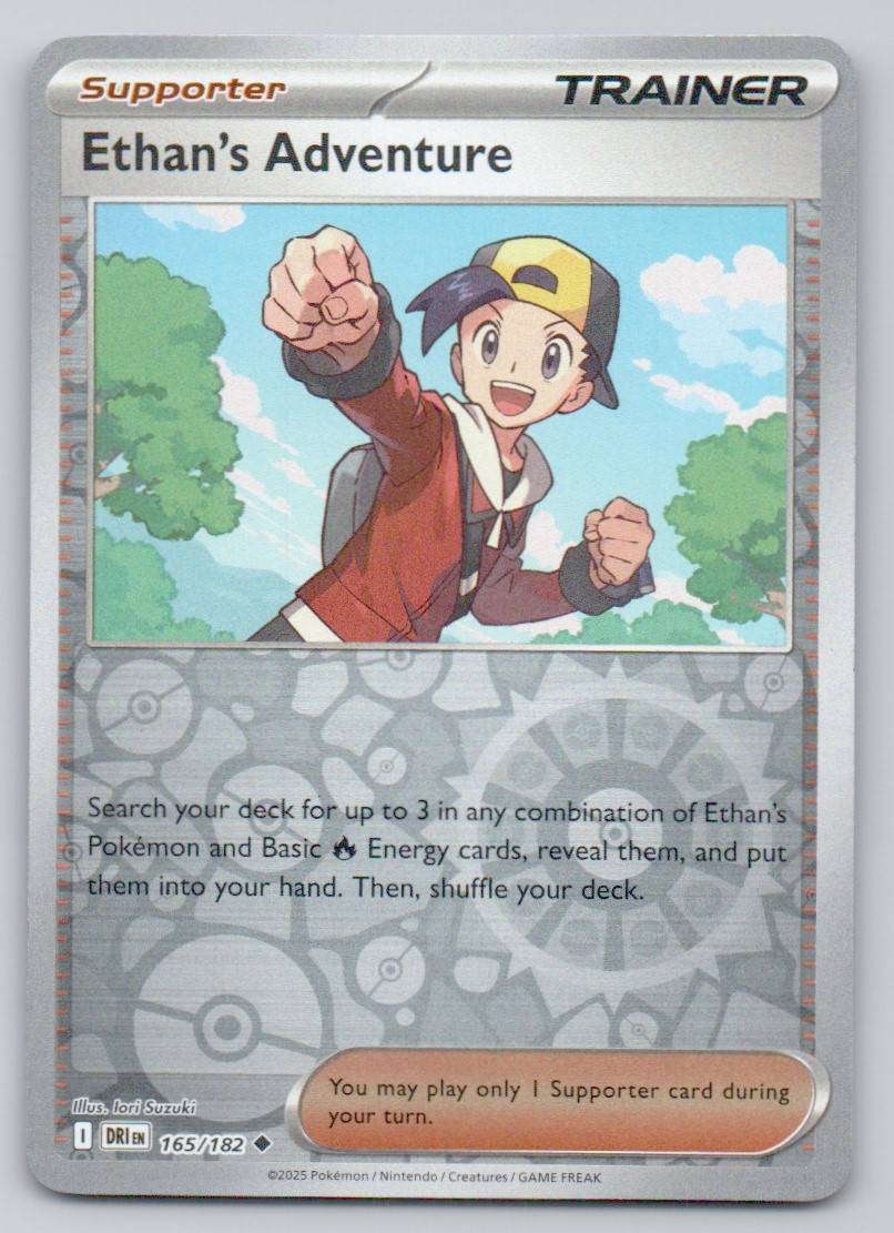 Ethan's Adventure 165 REV Card - Destined Rivals