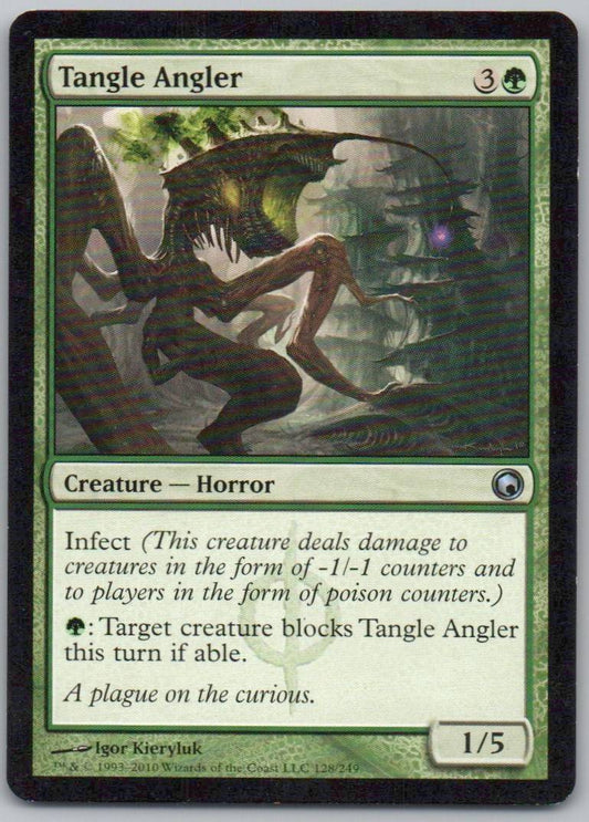 Tangle Angler 128 Normal Creature Card - Scars of Mirrodin