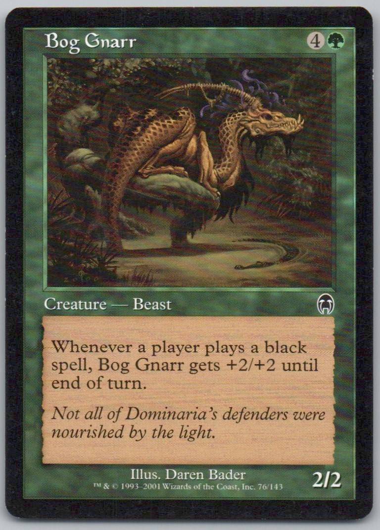 Bog Gnarr 76 Normal Creature Card - Apocalypse