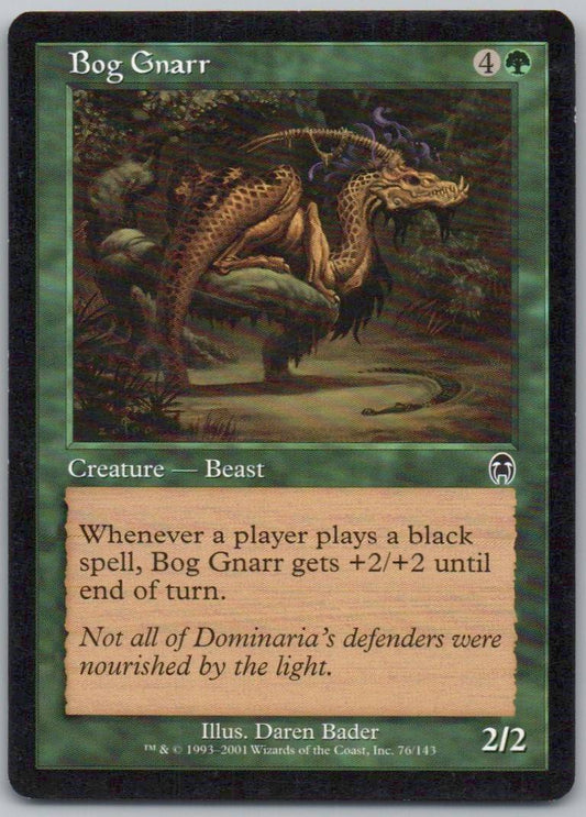 Bog Gnarr 76 Normal Creature Card - Apocalypse