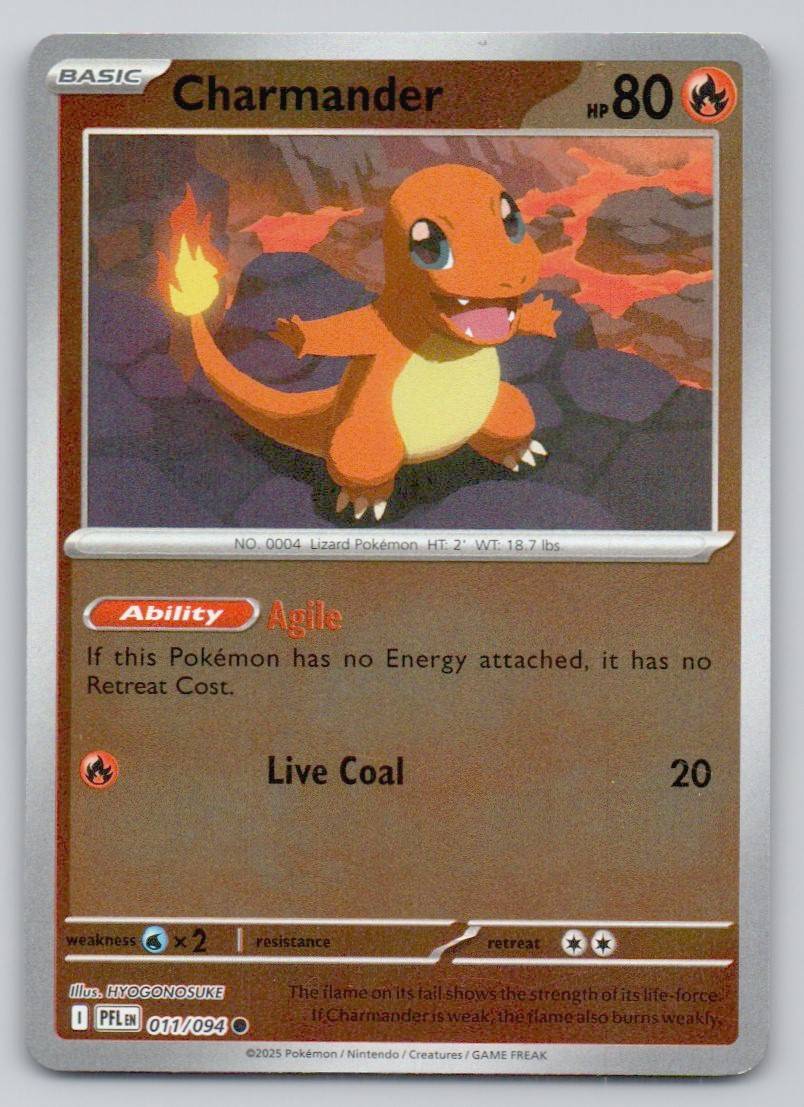 Charmander 011 REV Card - Phantasmal Flames