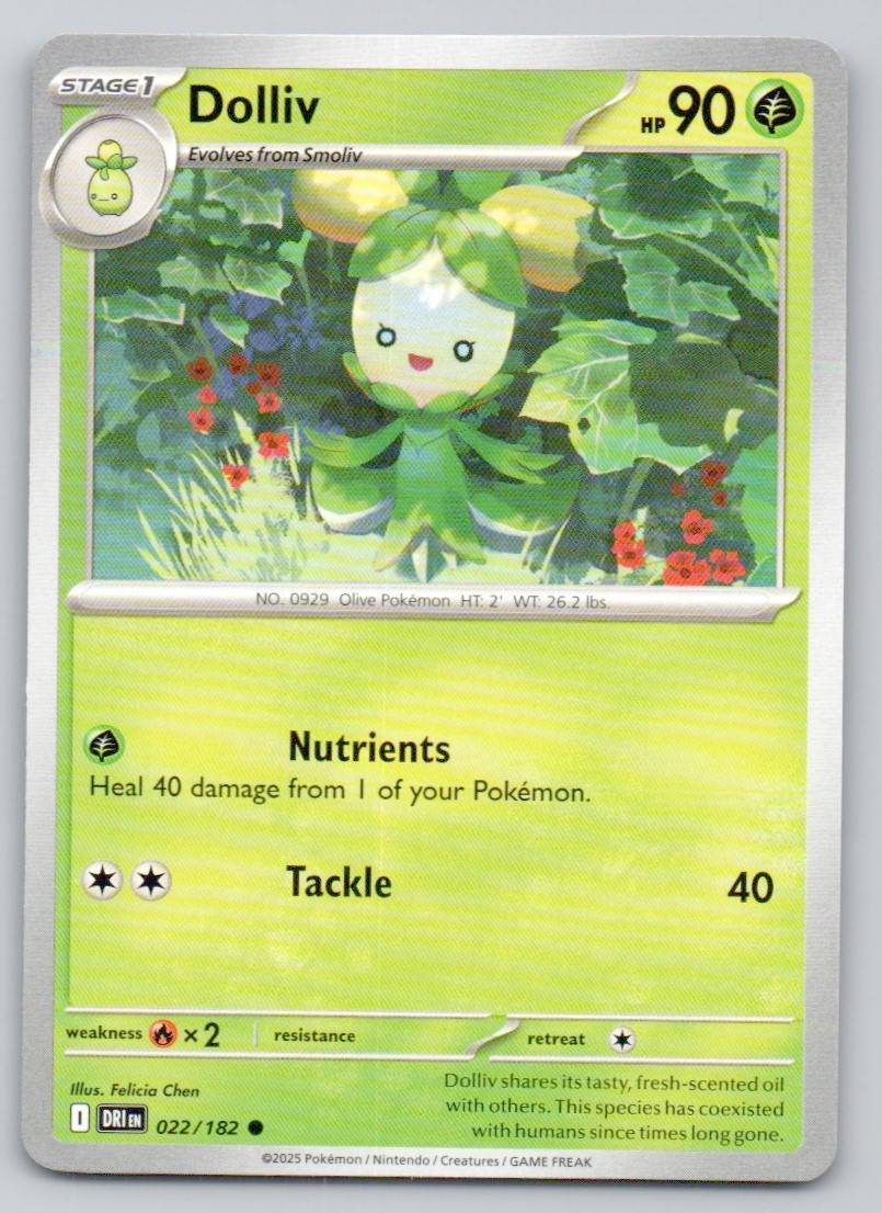 Dolliv 022 NOR Card - Destined Rivals