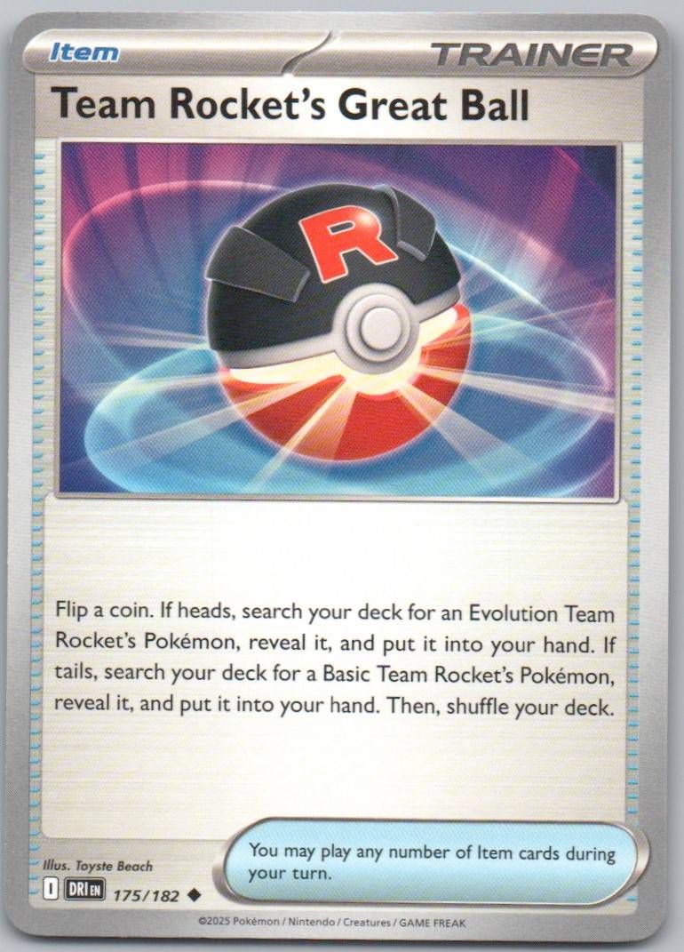 175 - Team Rocket's Great Ball
