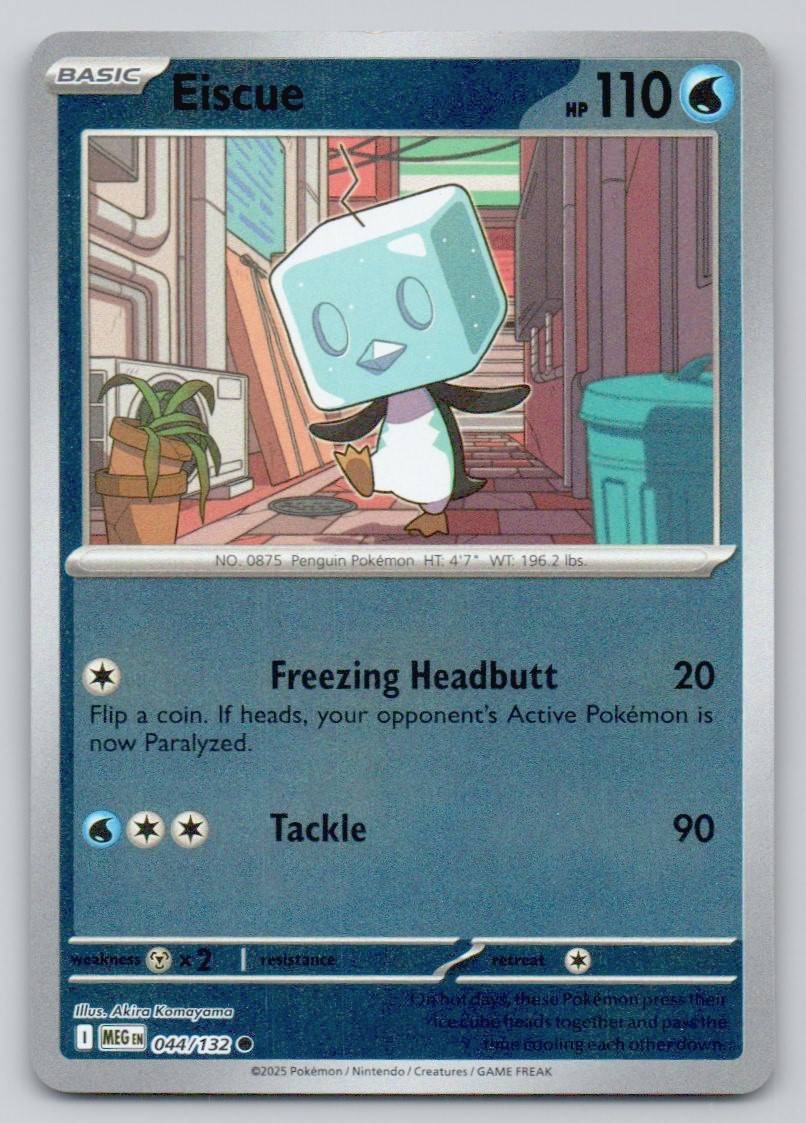 Eiscue 044 REV Card - Mega Evolution