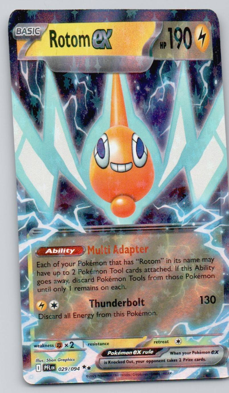 Rotom ex 029 NOR Card - Phantasmal Flames