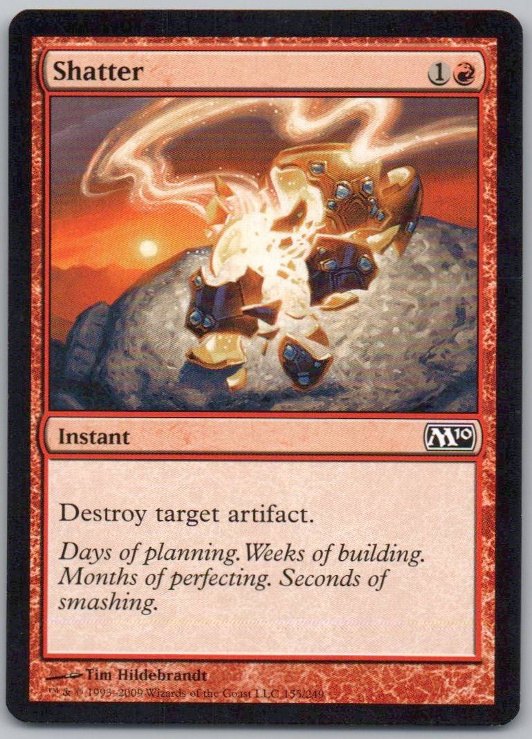 Shatter 155 Normal Instant Card - Magic 2010