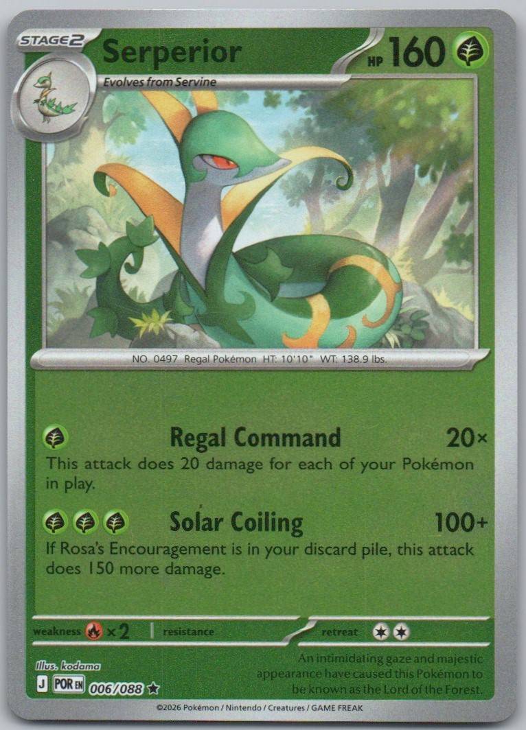 Sceptile (DP Stormfront) 010 NOR Card - Deck Exclusives