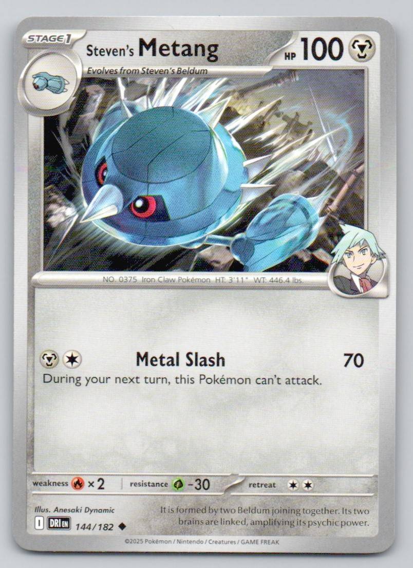 Steven's Metang 144 NOR Card - Destined Rivals