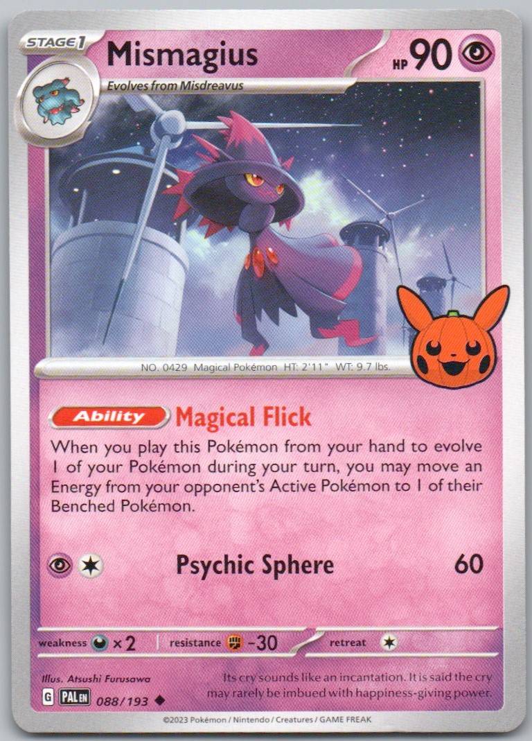 Mismagius 088 NOR Card - Trick or Trade BOOster 2023
