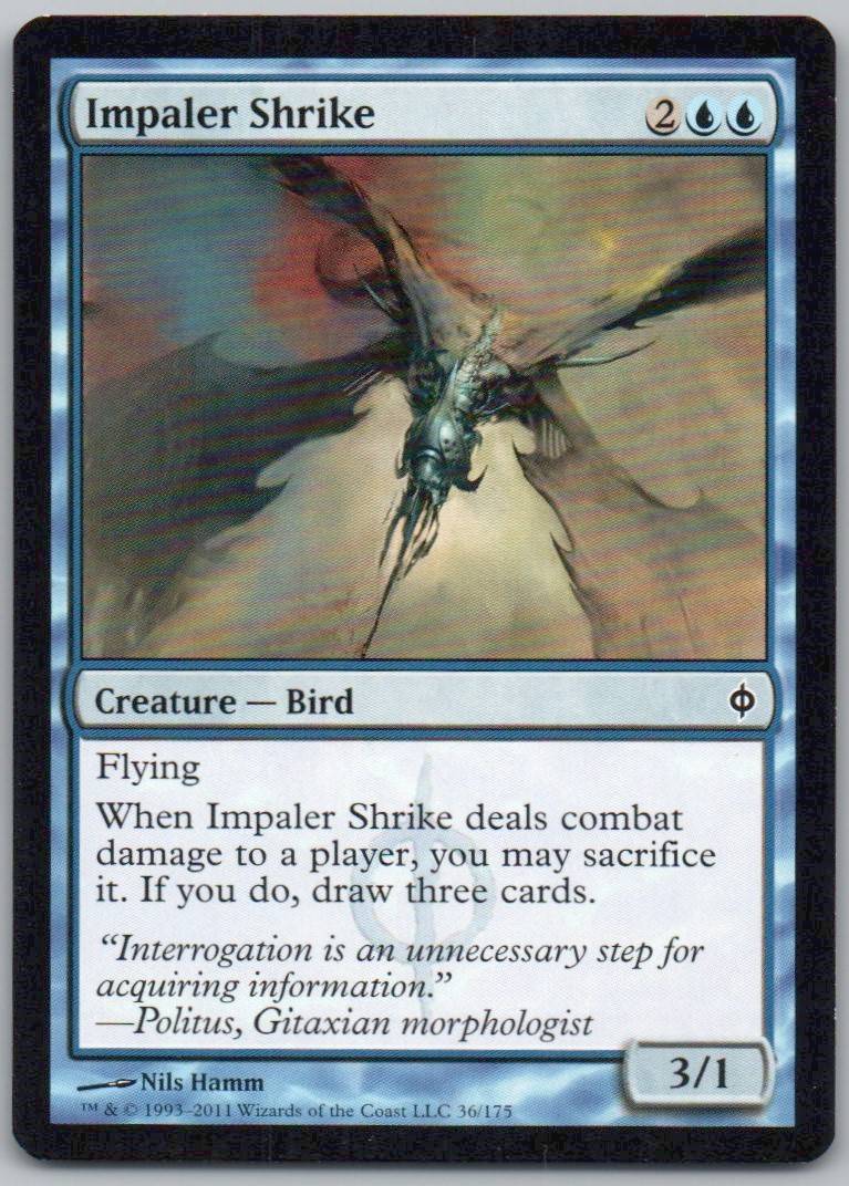 Impaler Shrike 36 Normal Creature Card - New Phyrexia