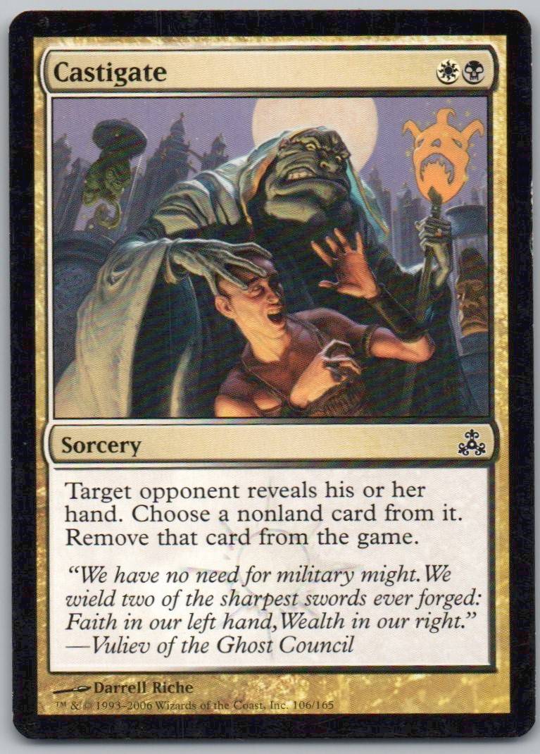 Castigate 106 Normal Sorcery Card - Guildpact