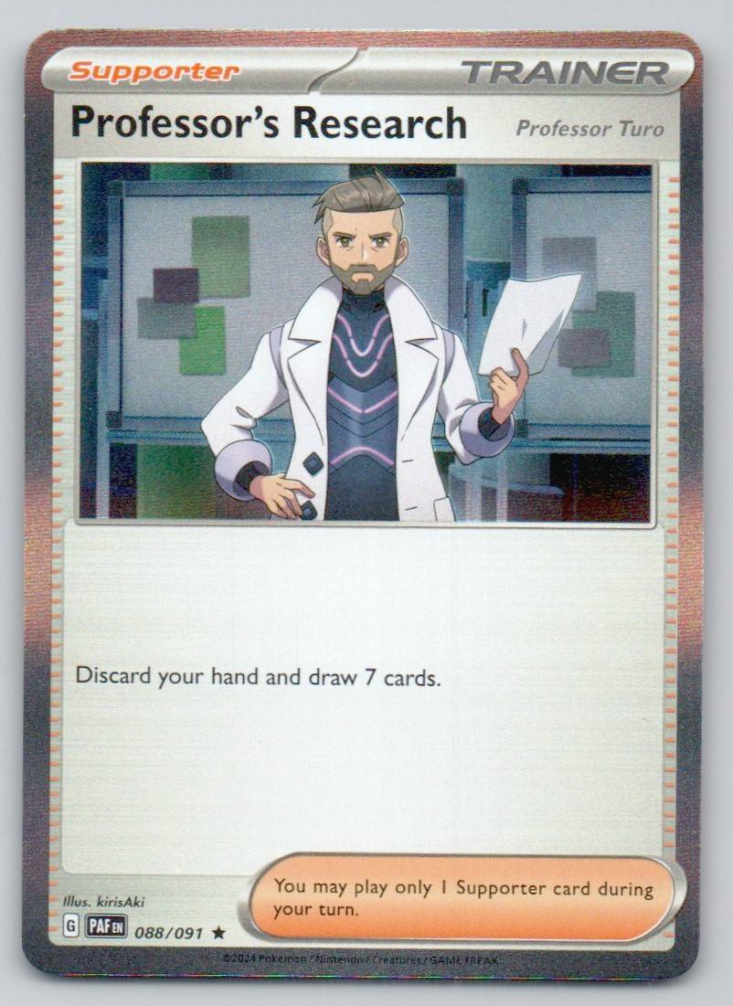 Professor's Research 088 NOR Card - Paldean Fates