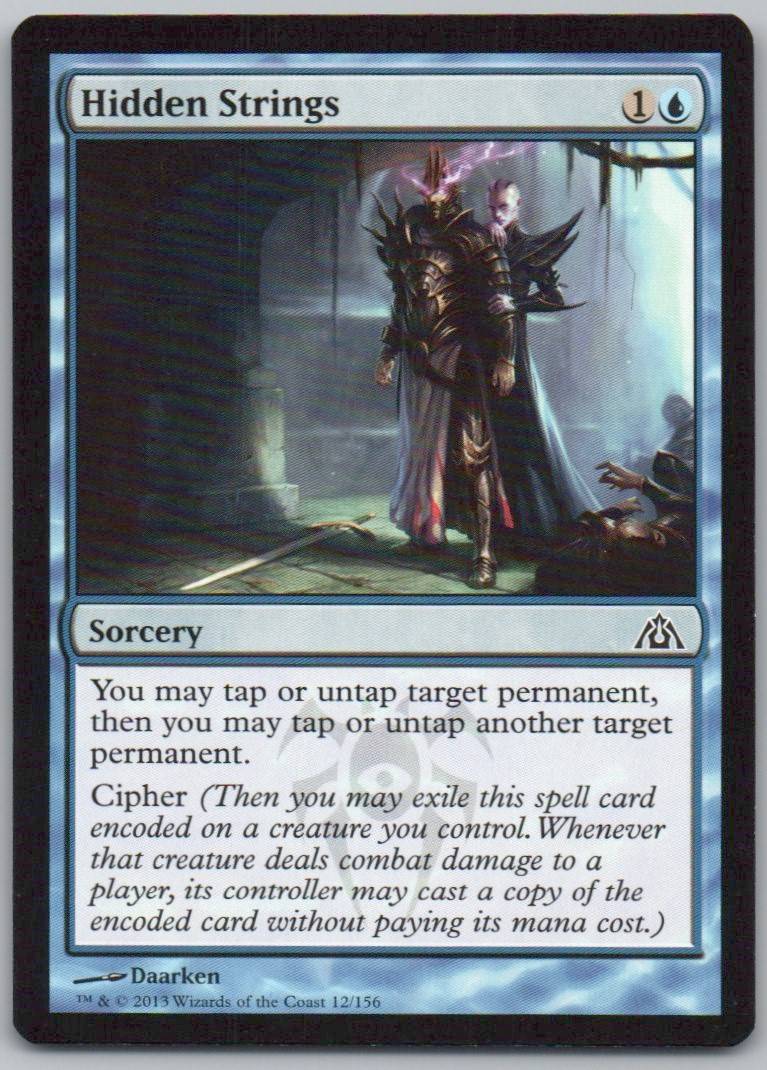 Hidden Strings 12 Normal Sorcery Card - Dragon's Maze