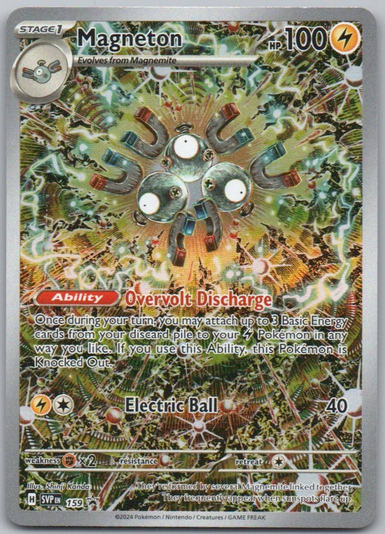 Magneton 159 Holo Lightning Card - Scarlet & Violet Promo