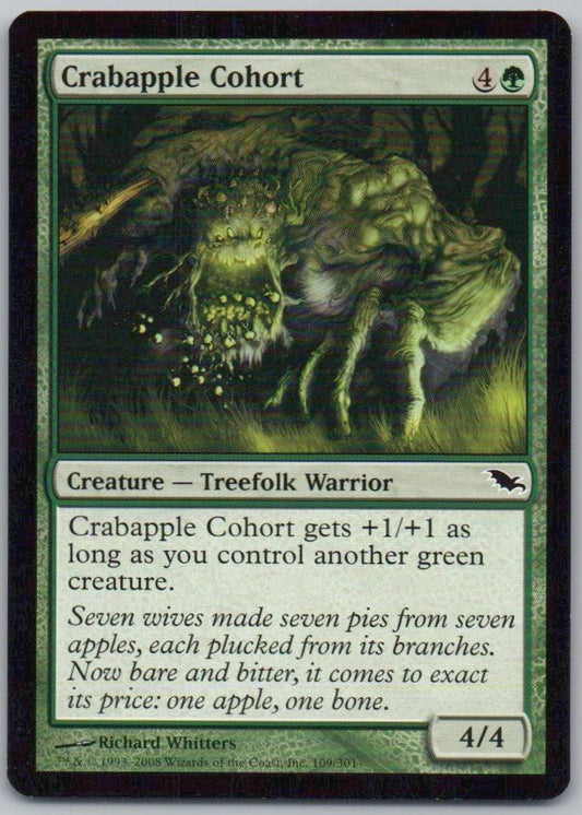 Crabapple Cohort 109 Normal Creature Card - Shadowmoor