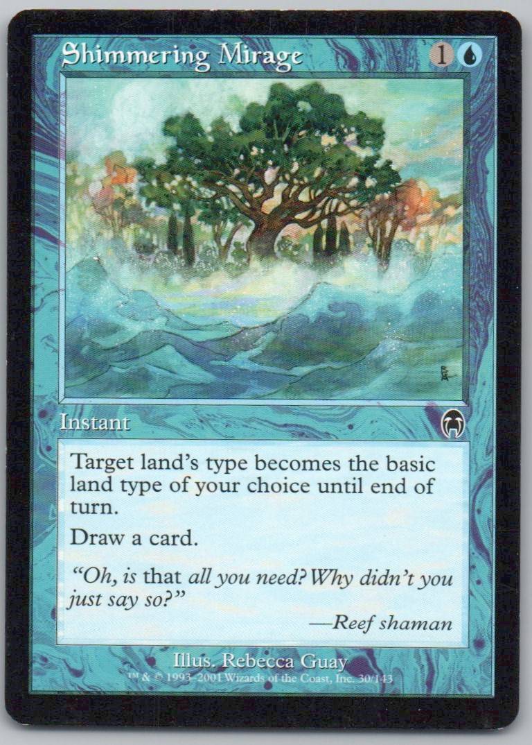 Shimmering Mirage 30 Normal Instant Card - Apocalypse