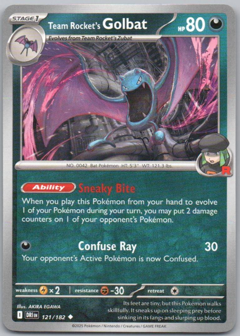 121 - Team Rocket's Golbat