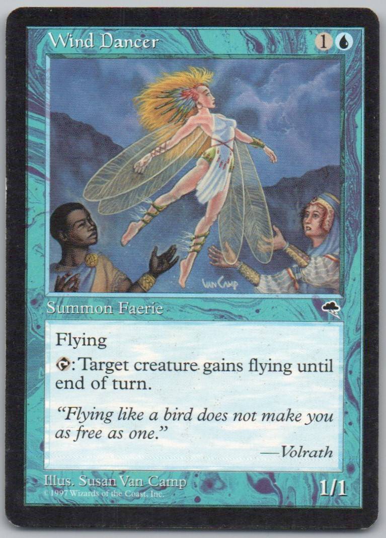 Wind Dancer 104 Normal Creature Card - Tempest