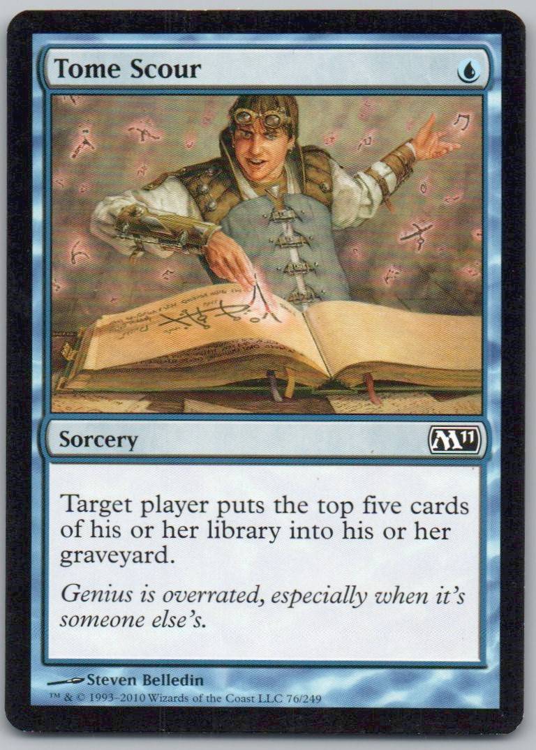 Tome Scour 76 Normal Sorcery Card - Magic 2011