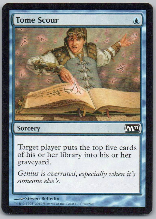 Tome Scour 76 Normal Sorcery Card - Magic 2011