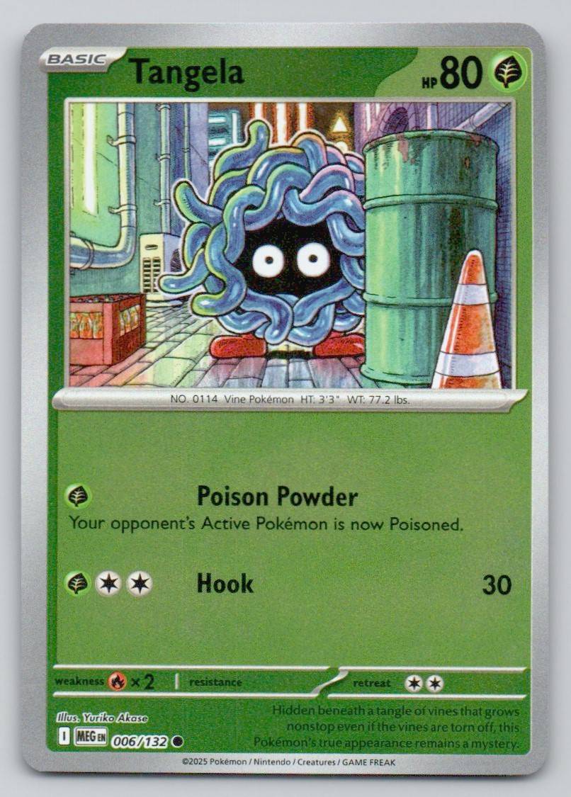 Tangela 006 REV Card - Mega Evolution