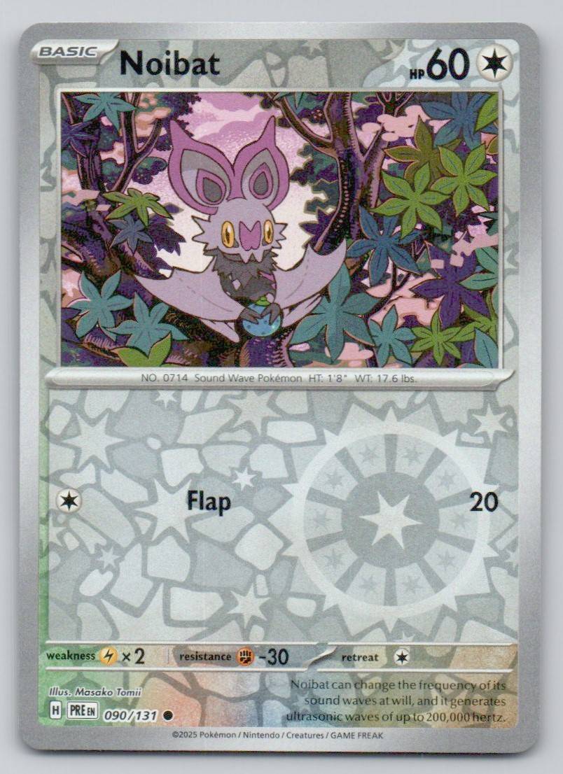 Noibat 090 REV Card - Prismatic Evolutions