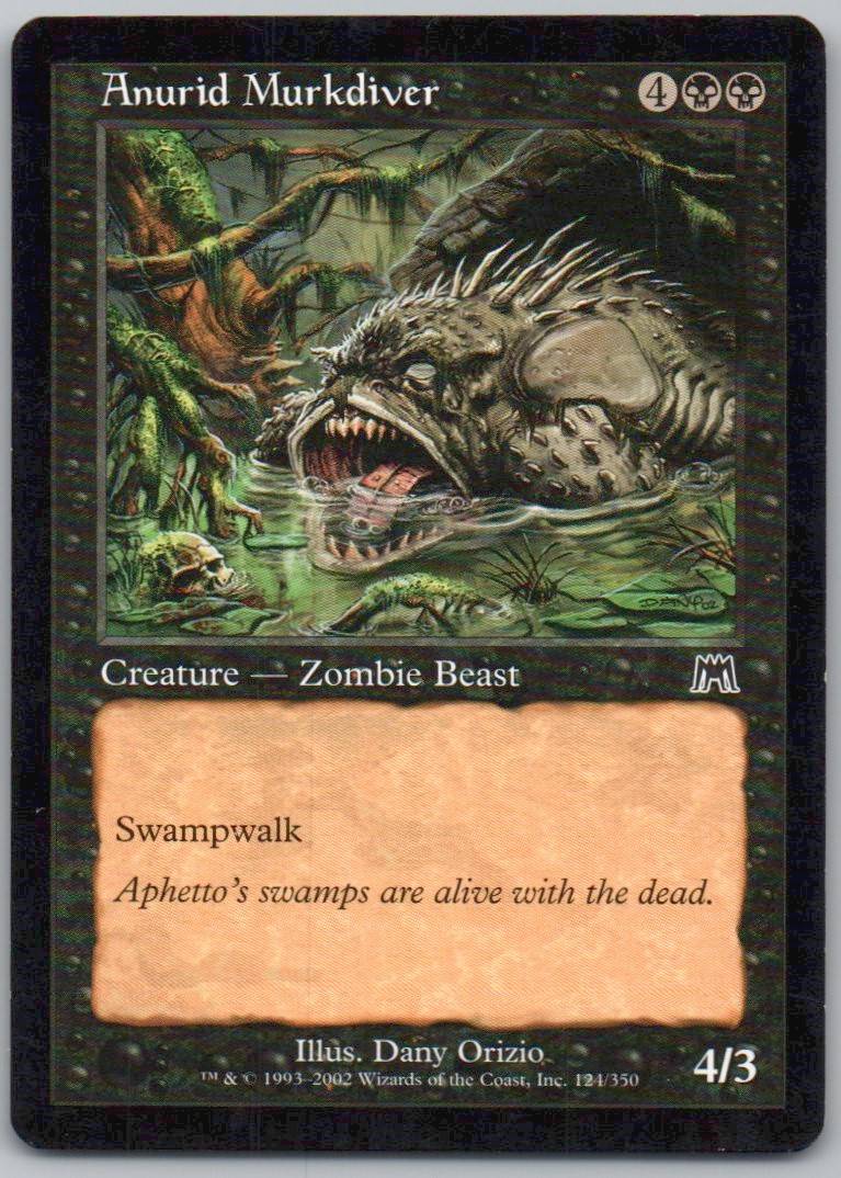 Anurid Murkdiver 124 Normal Creature Card - Onslaught