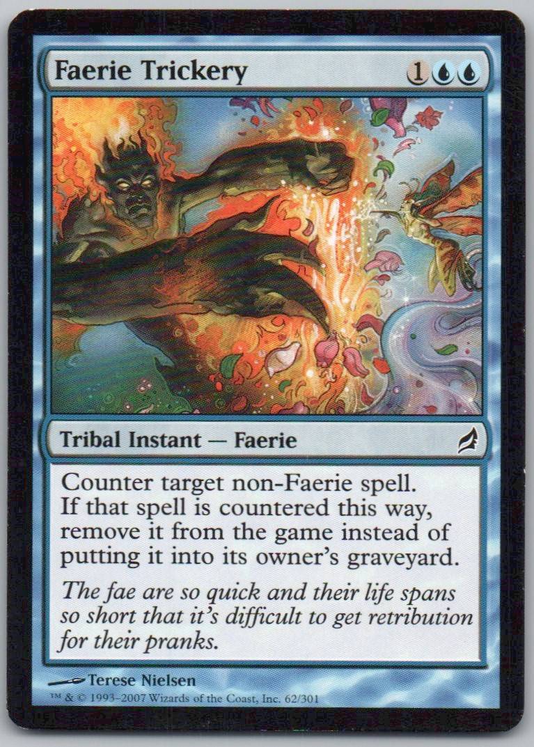 Faerie Trickery 62 Normal Instant Card - Lorwyn