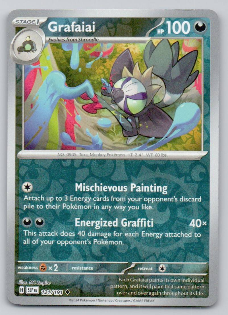 Grafaiai 121 REV Card - Surging Sparks