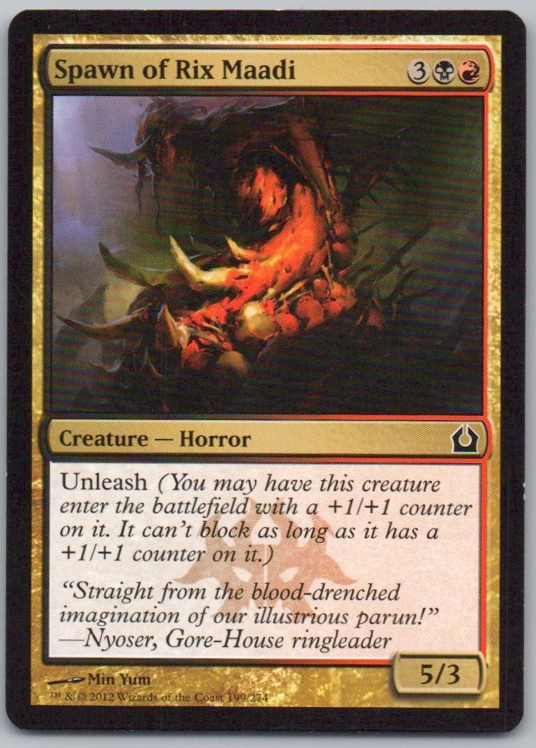 Spawn of Rix Maadi 199 Normal Creature Card - Return to Ravnica