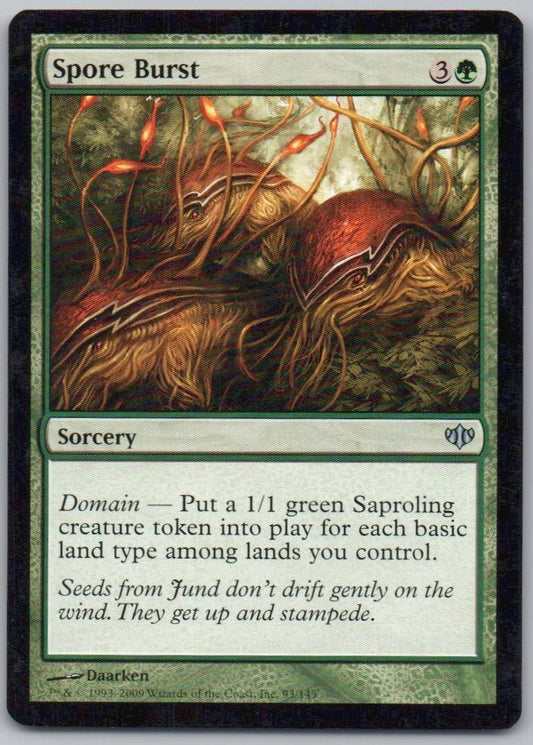 Spore Burst 93 Normal Sorcery Card - Conflux