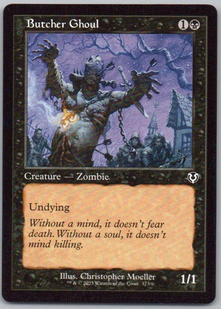 Butcher Ghoul (Retro Frame) 373 Normal Creature Card - Innistrad Remastered