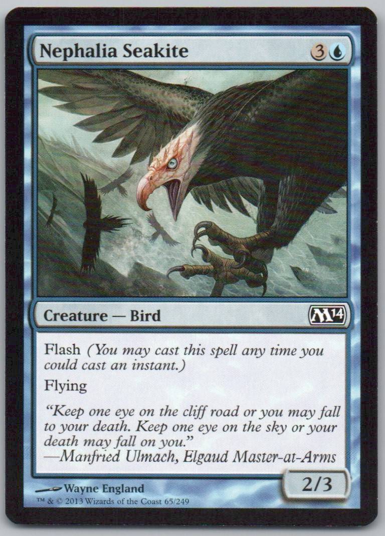 Nephalia Seakite 65 Normal Creature Card - Magic 2014