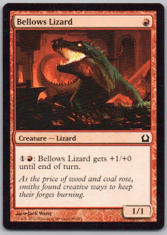 Bellows Lizard 88 Normal Creature Card - Return to Ravnica