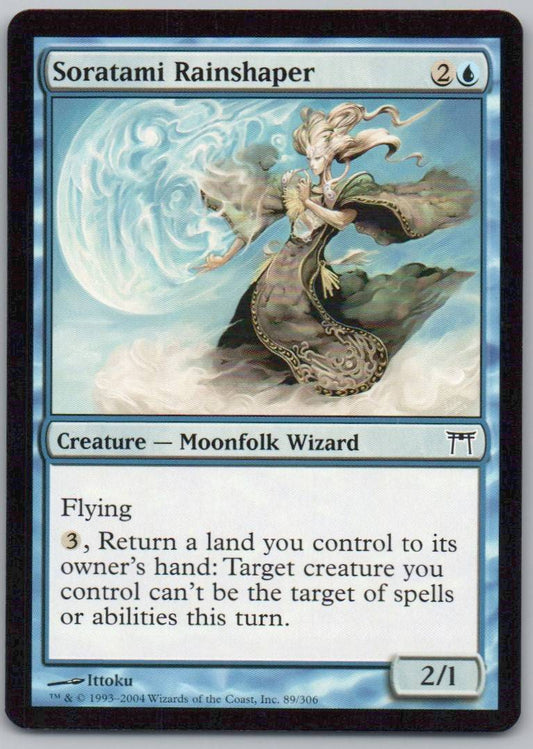 Soratami Rainshaper 89 Normal Creature Card - Champions of Kamigawa