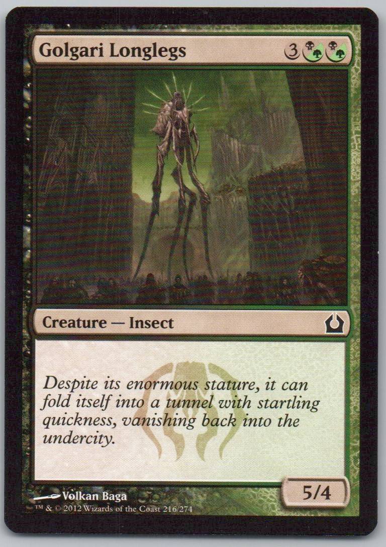 Golgari Longlegs 216 Normal Creature Card - Return to Ravnica