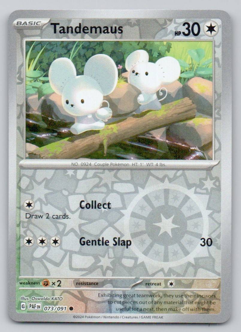 Tandemaus 073 REV Card - Paldean Fates