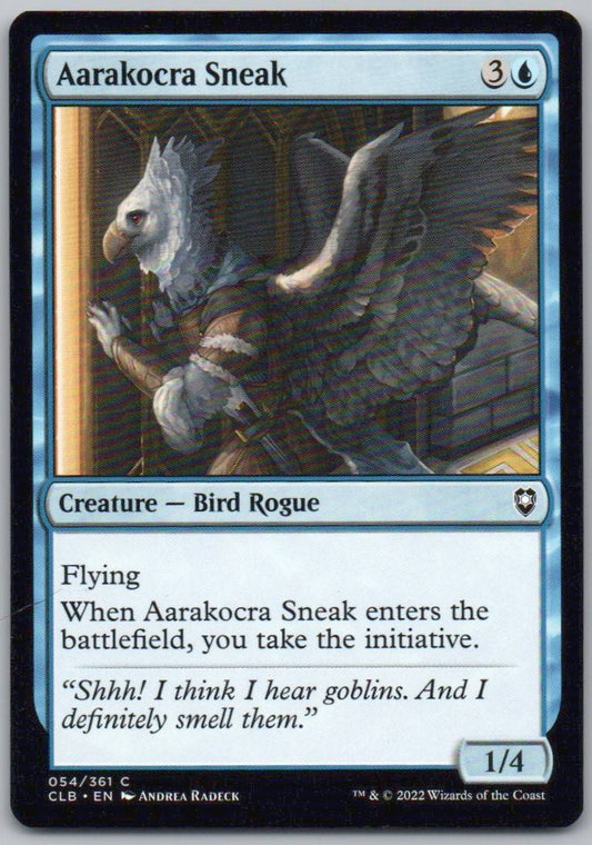 Aarakocra Sneak 54 Normal Creature Card - Commander Legends: Battle for Baldur's Gate
