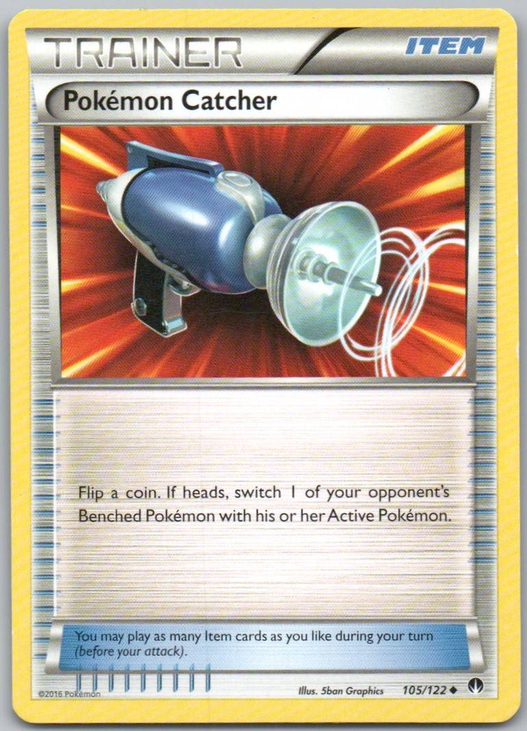Pokemon Catcher 105 Normal Trainer Card - BREAKpoint