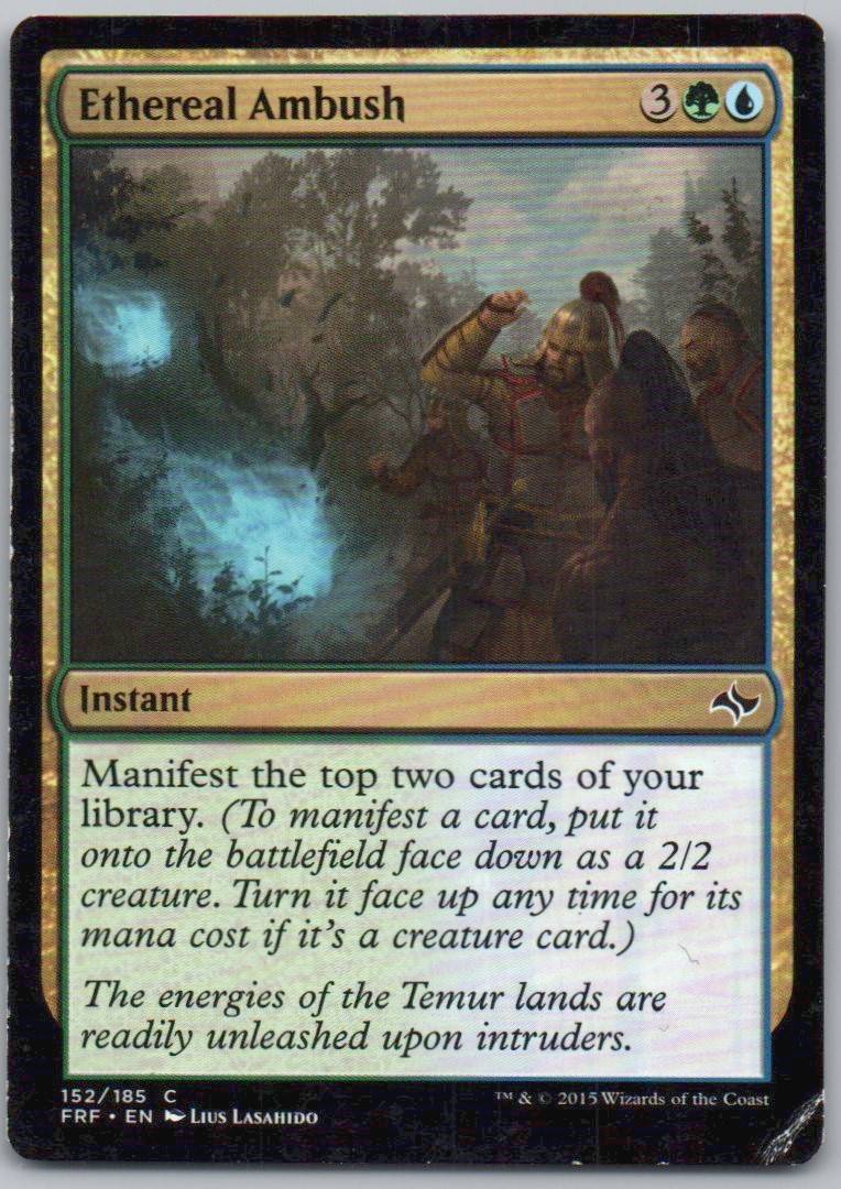 Ethereal Ambush 152 Normal Instant Card - Fate Reforged