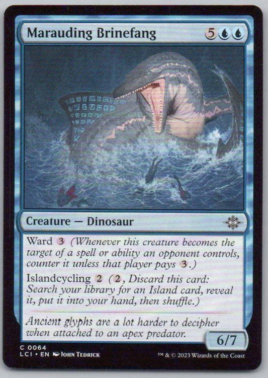 Marauding Brinefang 64 0 Creature Card - The Lost Caverns of Ixalan