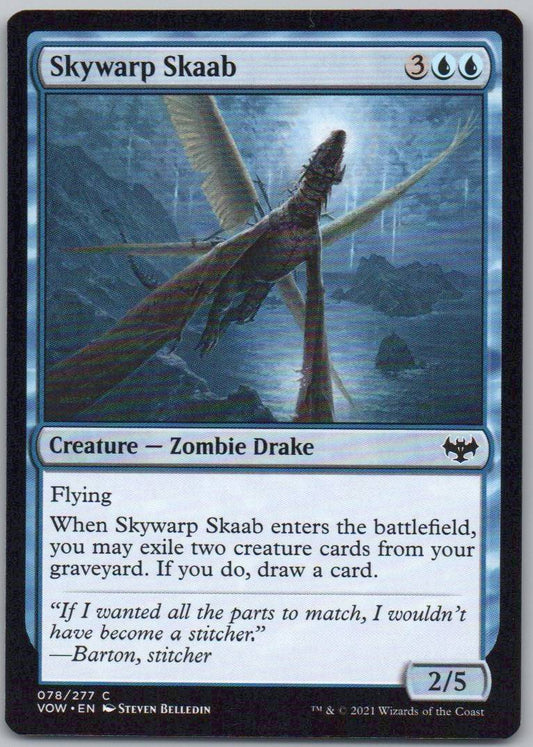 Skywarp Skaab 78 Normal Creature Card - Innistrad: Crimson Vow