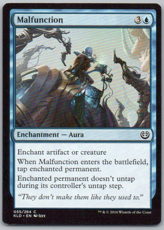 Malfunction 55 Normal Enchantment Card - Kaladesh