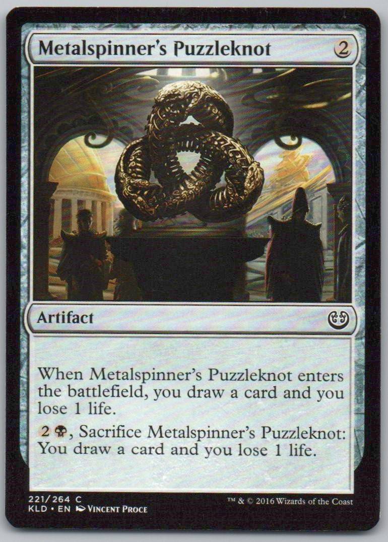 Metalspinner's Puzzleknot 221 Normal Artifact Card - Kaladesh