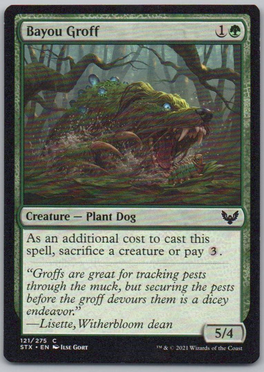 Bayou Groff 121 Normal Creature Card - Strixhaven: School of Mages